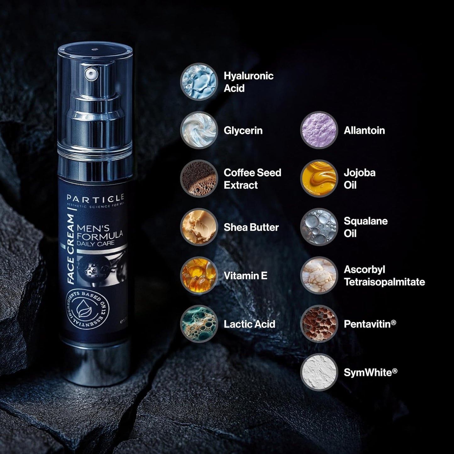 Particle 6-in-1 Face Cream for Men | Anti Aging Daily Face Cream | 1.7 FL OZ